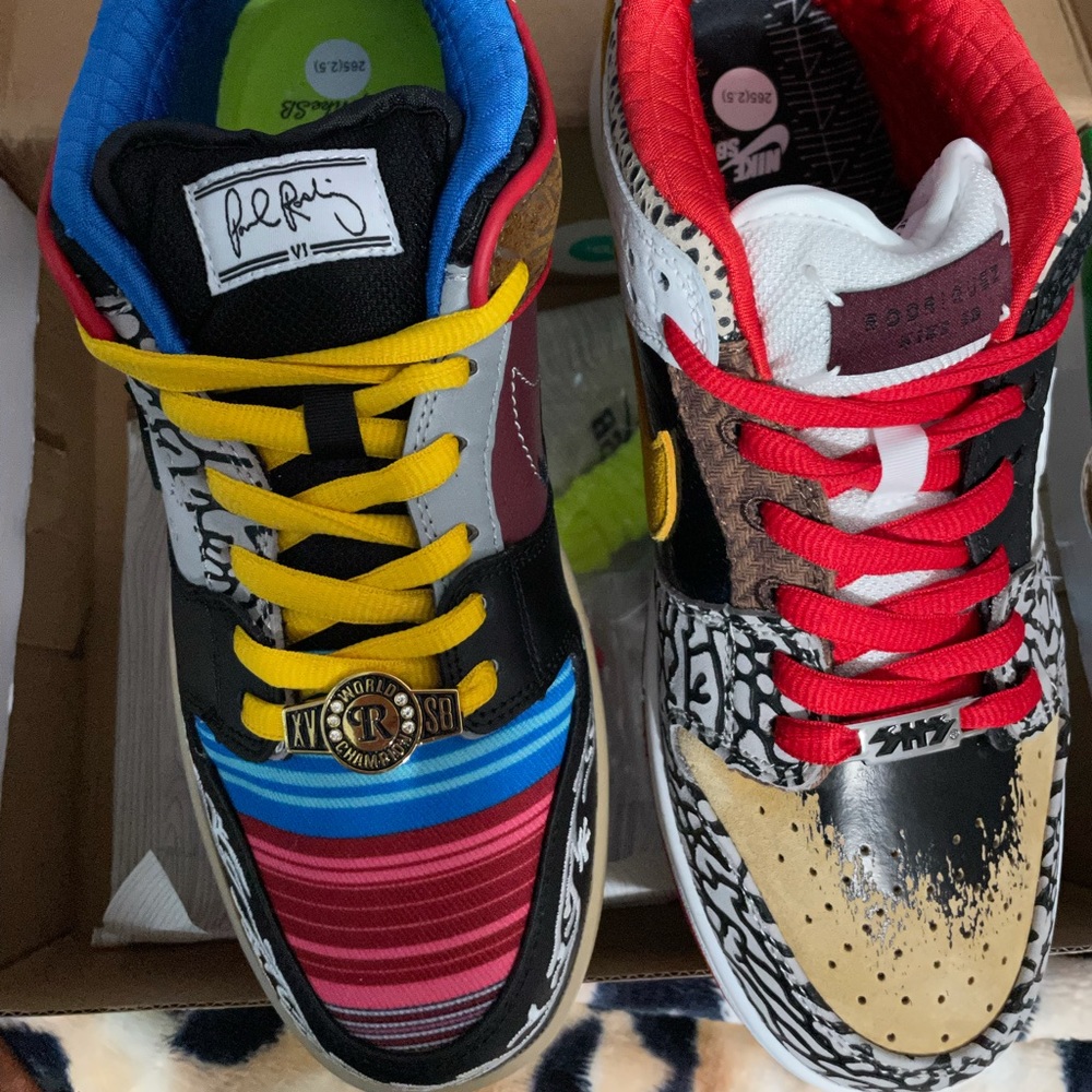 Nike sb dunk what the Paul